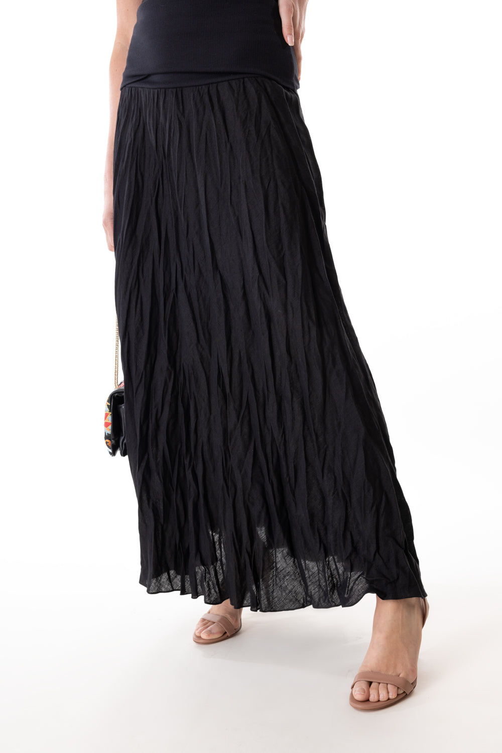 Light And Sound Skirt-BLACK-0-CLOTHINGSKIRTMAXI-JOHANNA ORTIZ