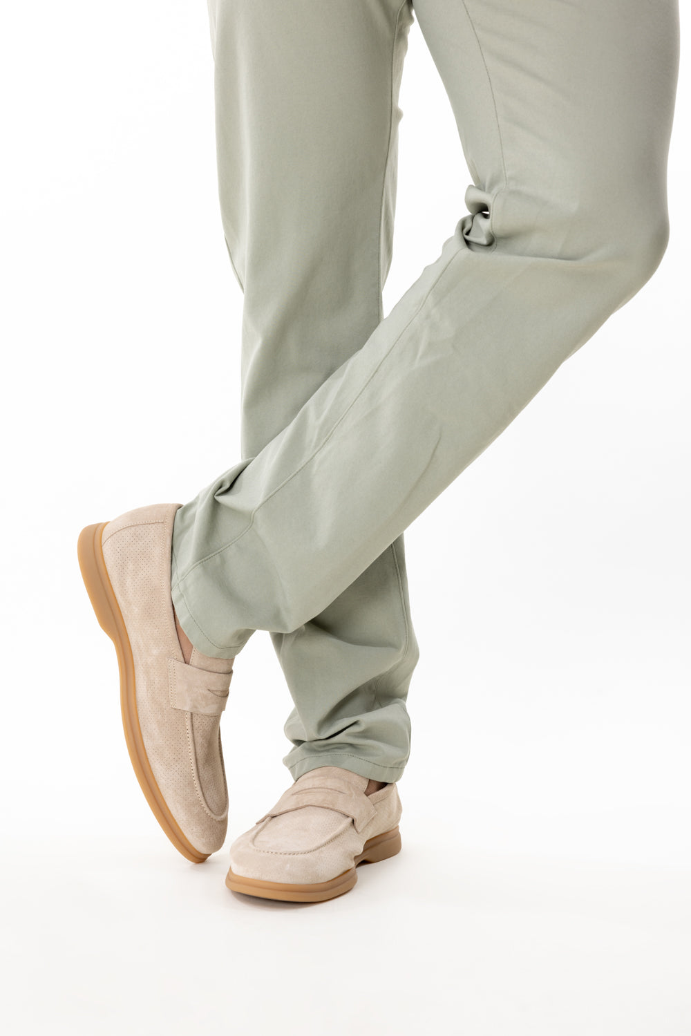 Suede Loafer - Taupe-TAUPE-42-MENSSHOECASUAL-ELEVENTY