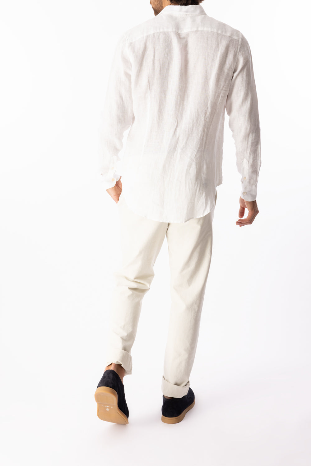 Dandy Shirt - Bianco-WHITE-S-MENSCLOTHINGSHIRT-ELEVENTY