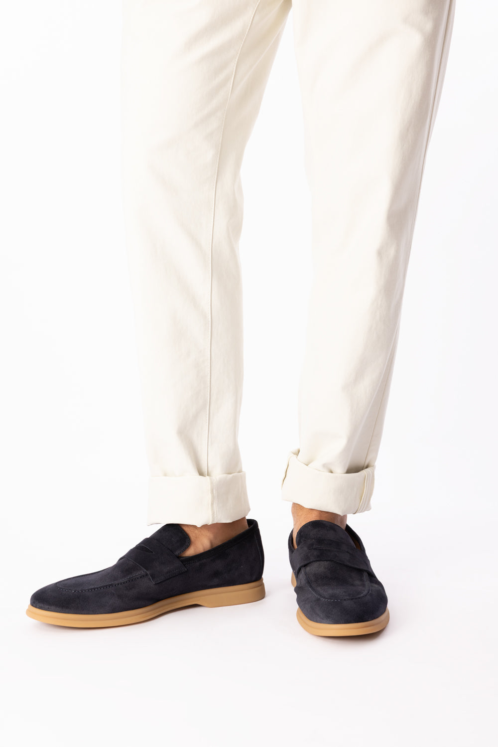 Suede Loafer - Blue-BLUE-42-MENSSHOECASUAL-ELEVENTY