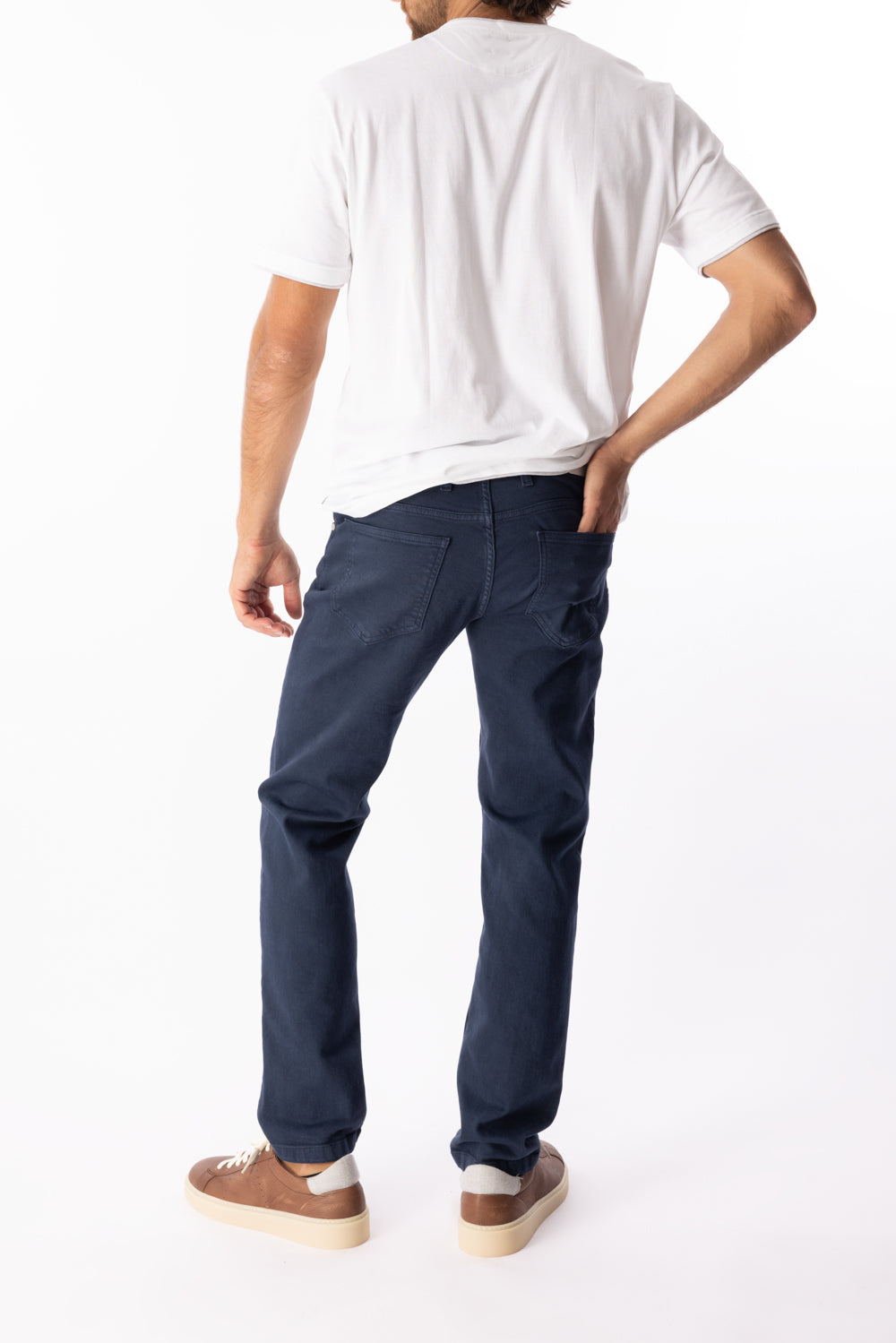 5 Pocket Pant - Blue-BLUE-30-MENSCLOTHINGPANTS-ELEVENTY