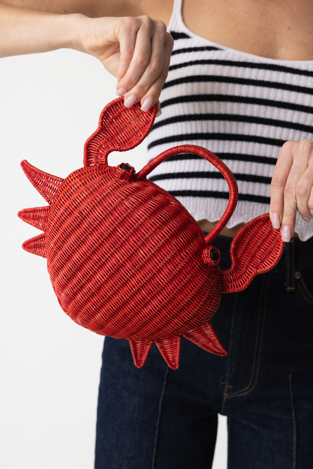 JOHN CRAB BAG-RED-O/S-HANDBAGTOP HANDLE-SERPUI