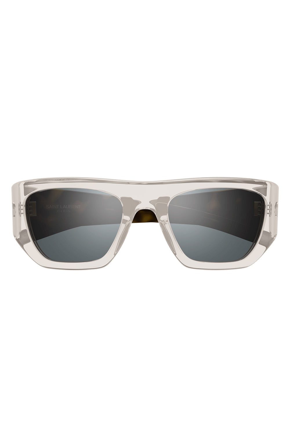 Pillow Square Sunglasses-BGEHVSIL-ACCESSORIESUNGLASSES-SAINT LAURENT