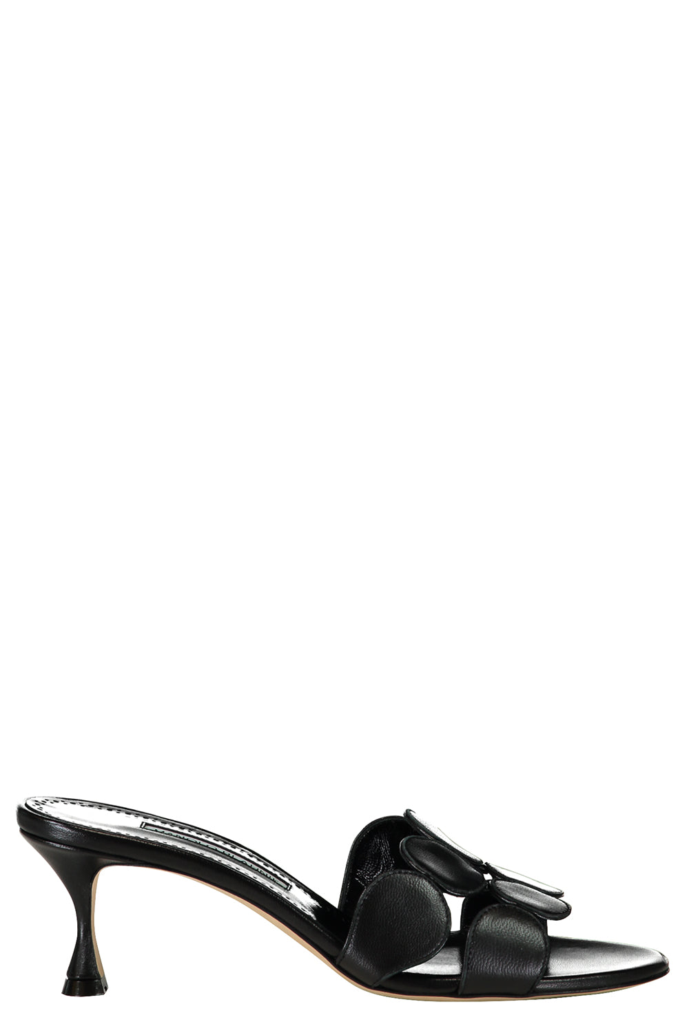 Haribal Mules - Black-BLACK-36-SHOEMULE-MANOLO BLAHNIK