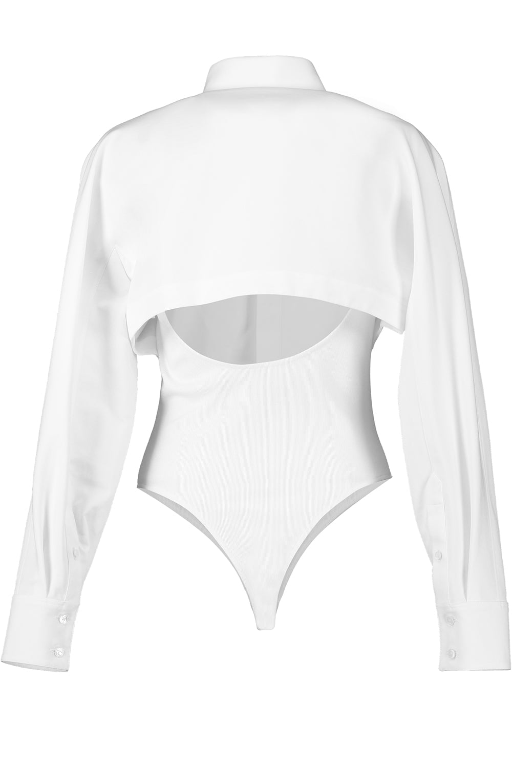 ALAÏA-Layer Shirt Bodysuit-