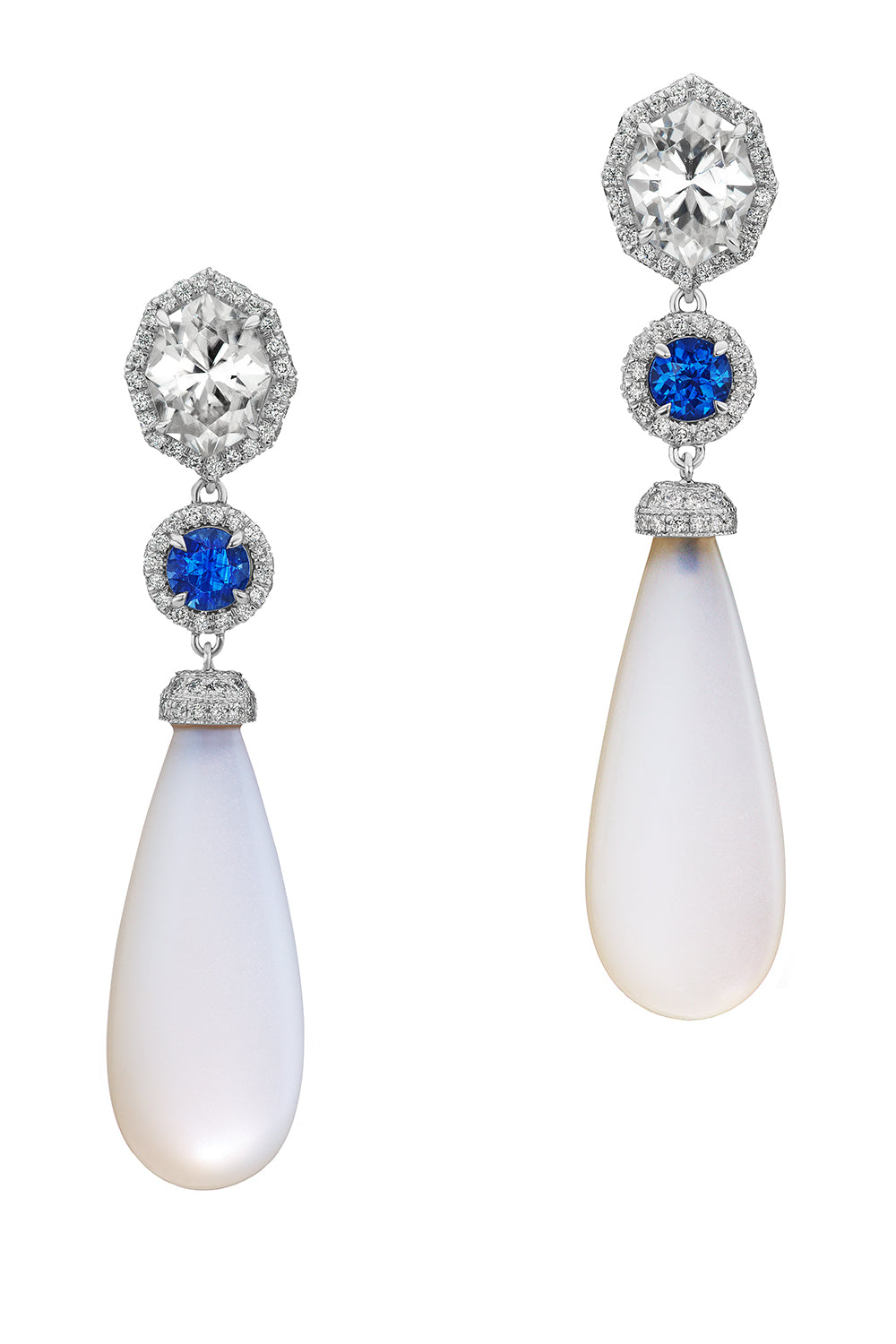 Ice Queen Earrings-PLATINUM-JEWELRYFINE EARRING-ALEXIA CONNELLAN