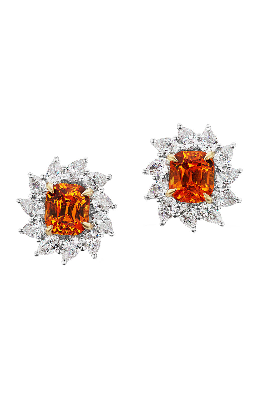 Phoenix Crown Earrings-PLATINUM-JEWELRYFINE EARRING-ALEXIA CONNELLAN