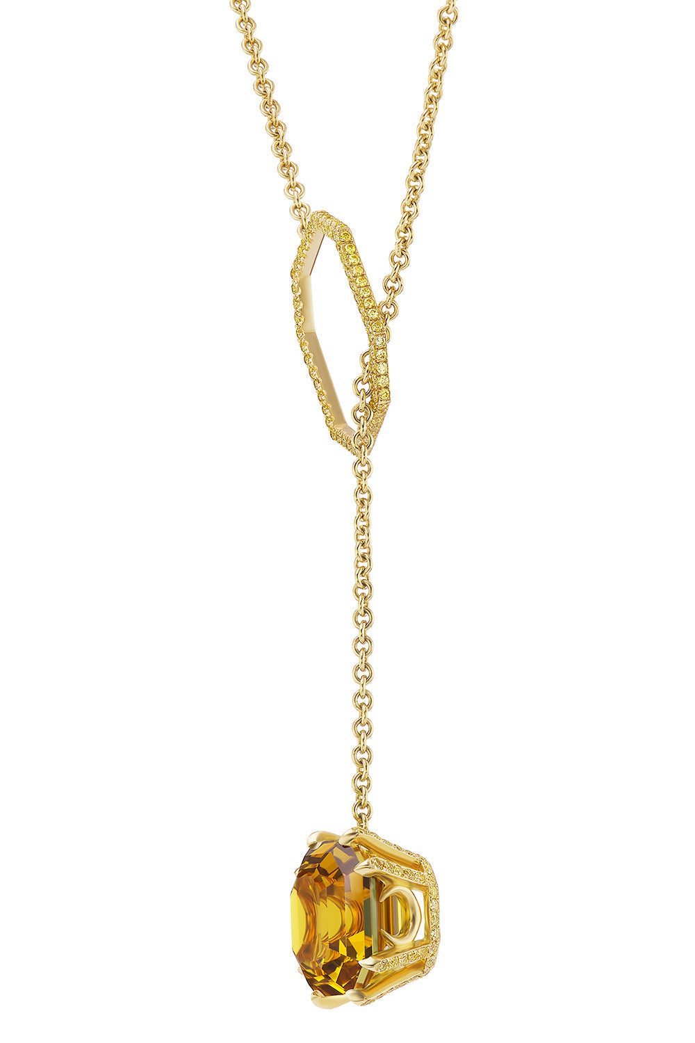 Studio 54 Necklace-YELLOW GOLD-JEWELRYFINE JEWELNECKLACE O-ALEXIA CONNELLAN