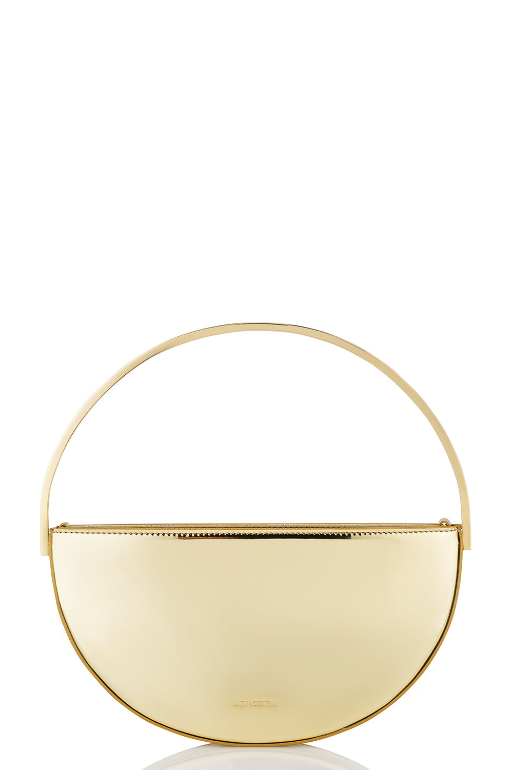 PURIST MINI POUCH - GOLD-SFTGDLTG-O/S-HANDBAGCLUTCHES-AQUAZZURA