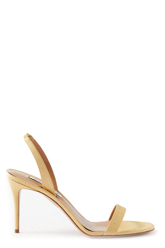 AQUAZZURA-So Nude Sandal 85-