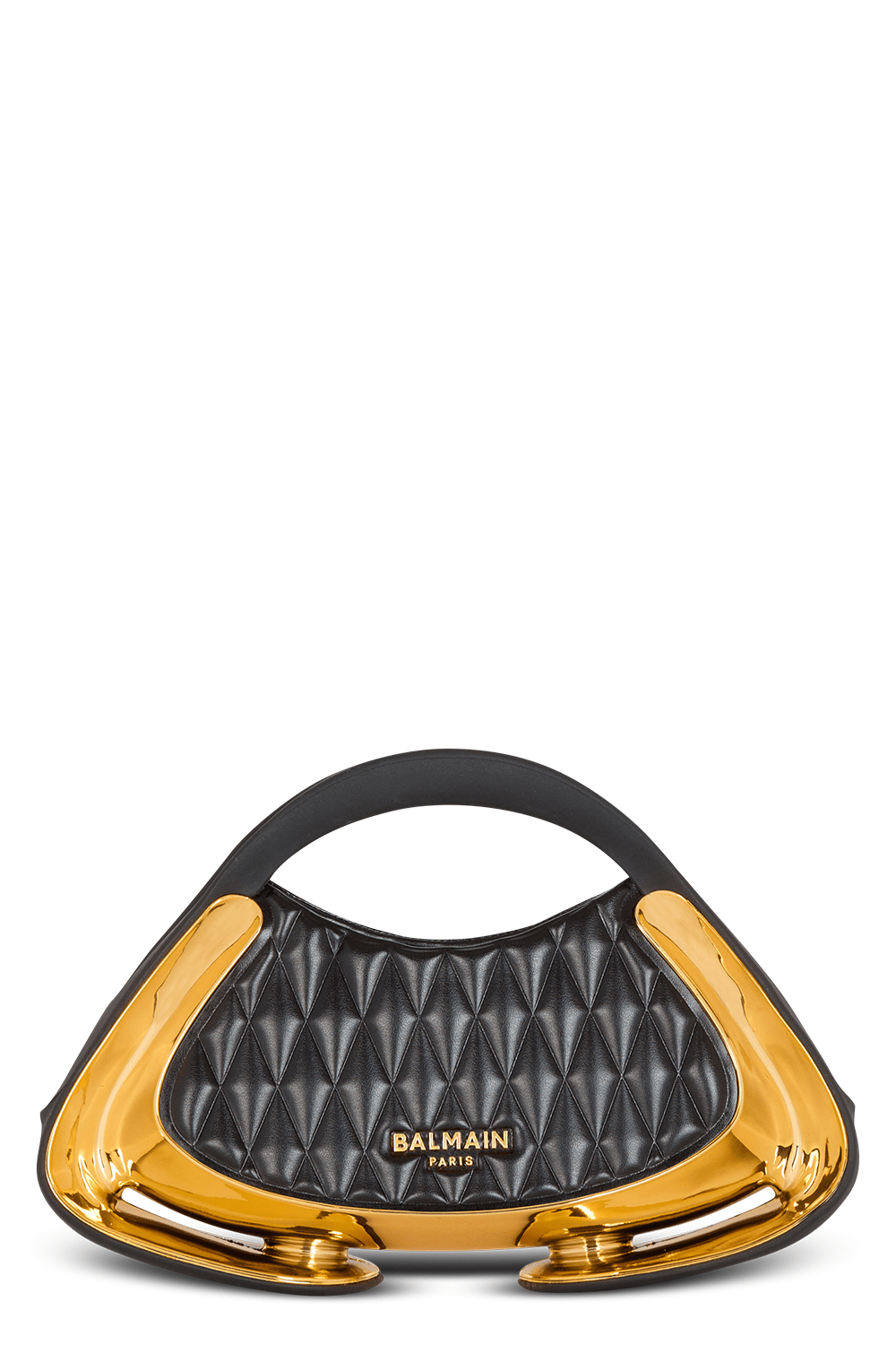 BALMAIN-Jolie Madame Small Bag - Noir Gold-NOIRGLD