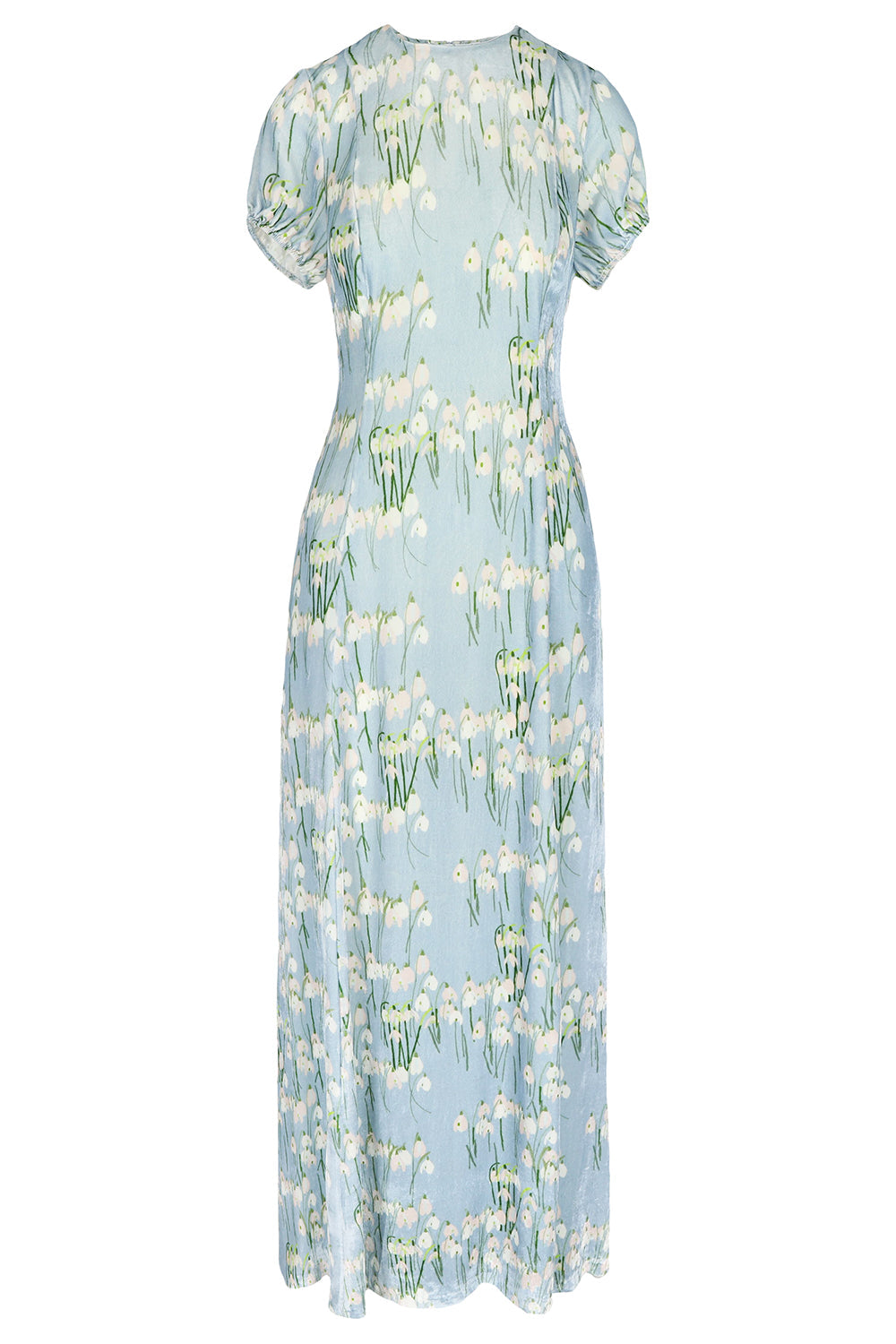 Roxy Dress-SNOWDROP/WINTER BLUE-36-CLOTHINGDRESSCOCKTAIL-BERNADETTE