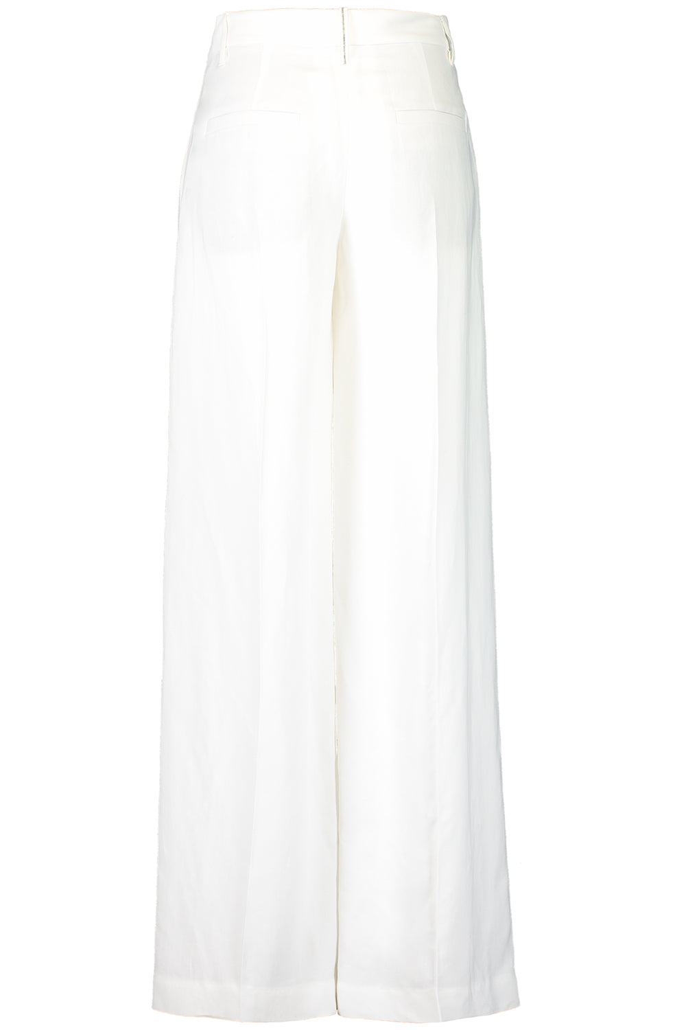 Loose Pleated Trousers-WHITE-38-CLOTHINGPANTWIDE LEG-BRUNELLO CUCINELLI