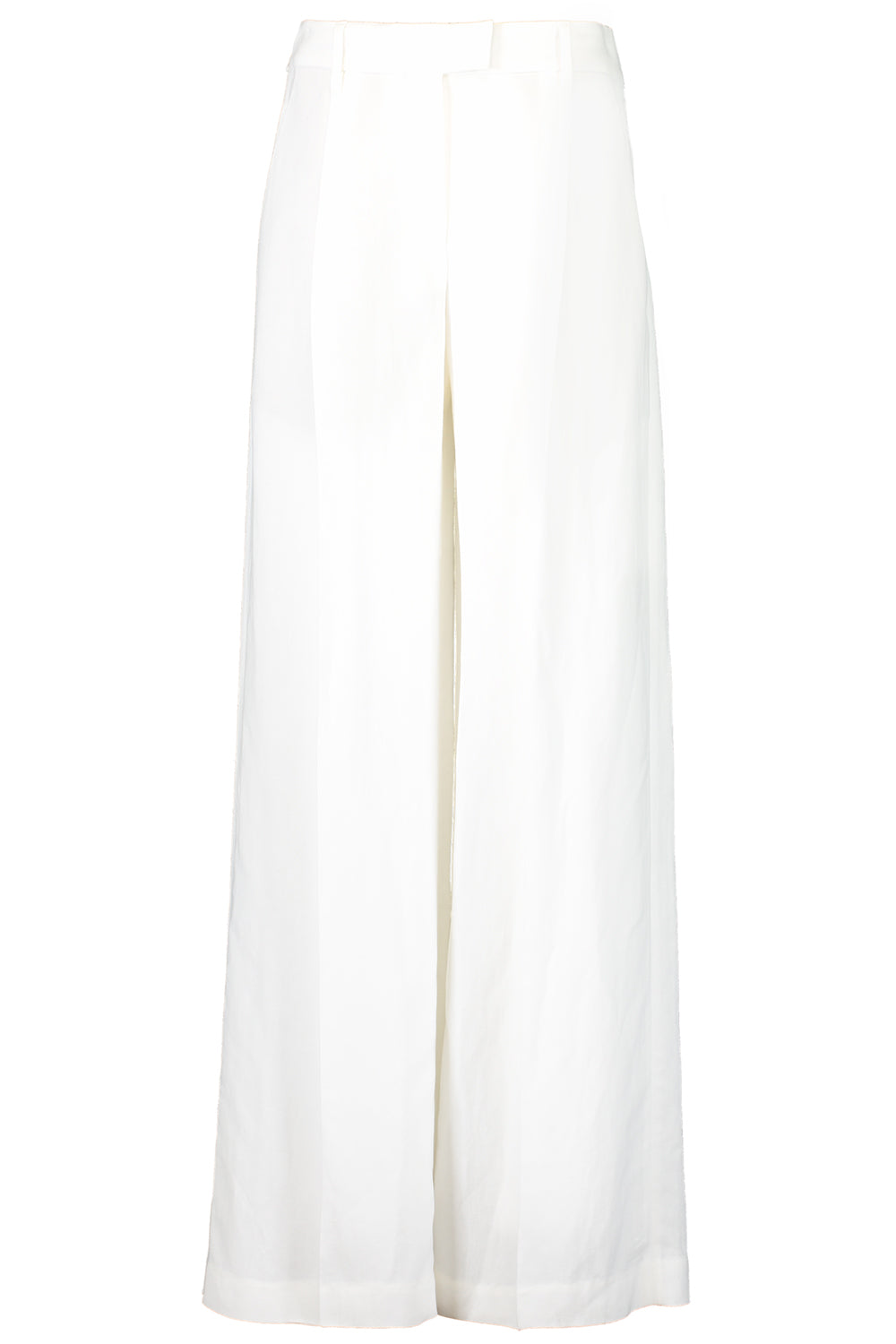 Loose Pleated Trousers-WHITE-38-CLOTHINGPANTWIDE LEG-BRUNELLO CUCINELLI