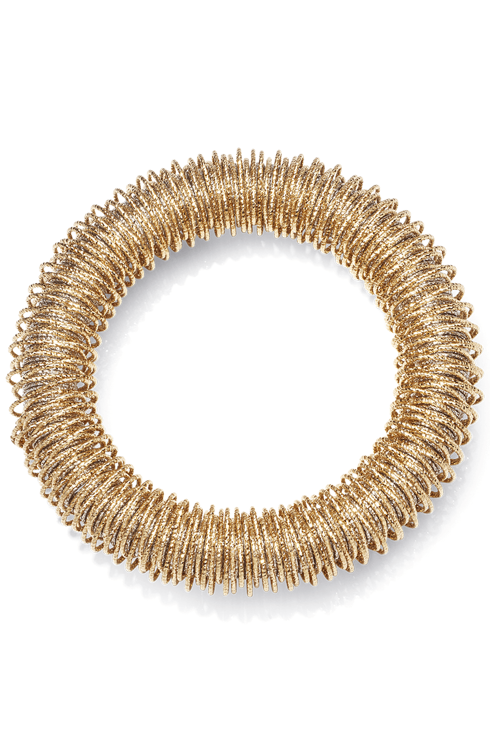 CAROLINA BUCCI-Large K.I.S.S. Bracelet-YELLOW GOLD