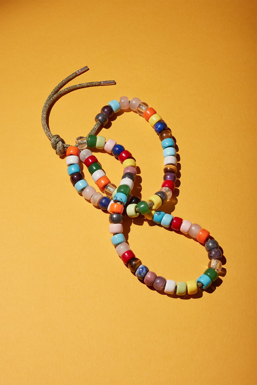 CAROLINA BUCCI-FORTE Beads Rainbow Necklace-