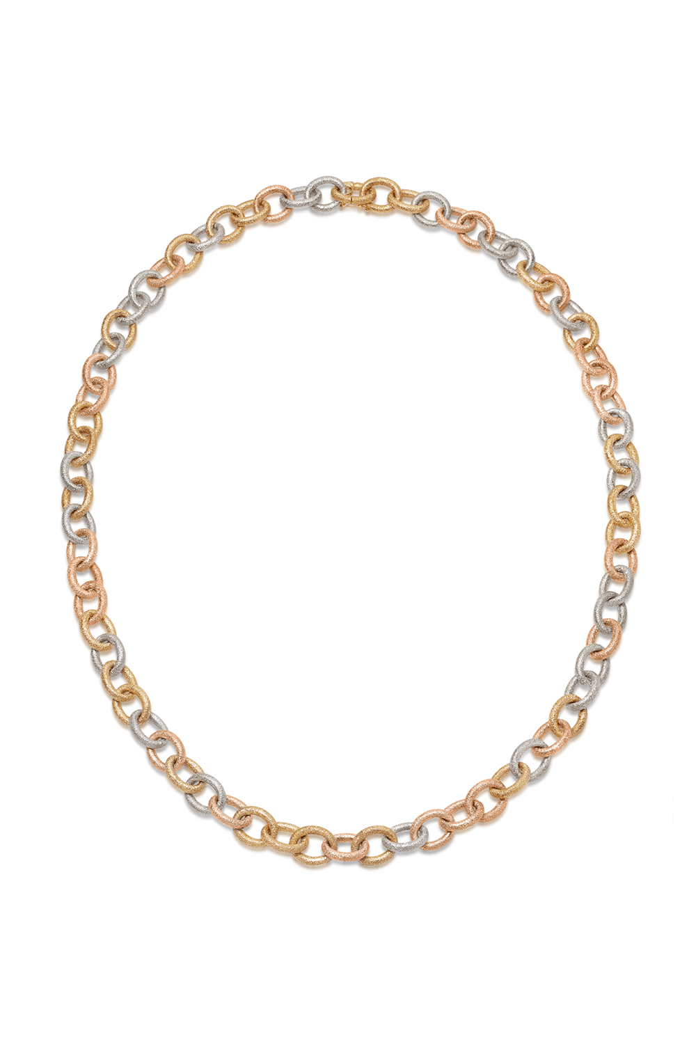 CAROLINA BUCCI-1885 Links Long Necklace-TRIGOLD