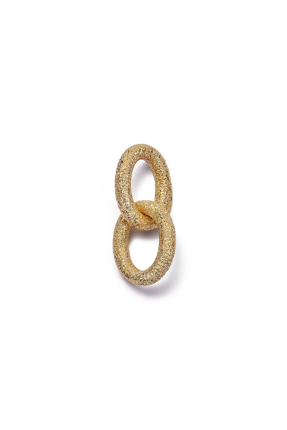 CAROLINA BUCCI-Florentine Finish Two Oval Links-