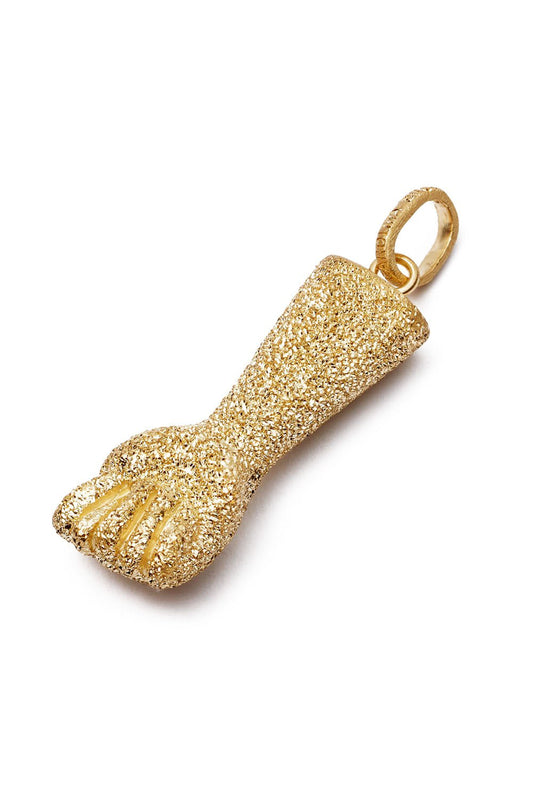 CAROLINA BUCCI-Florentine Finish Figa Pendant-YELLOW GOLD