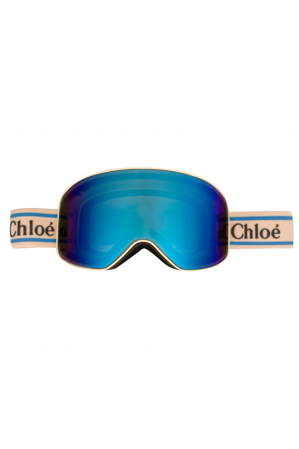 CHLOÉ-Cassidy Ski Goggles - Ivory Blue-IVOR/BLU