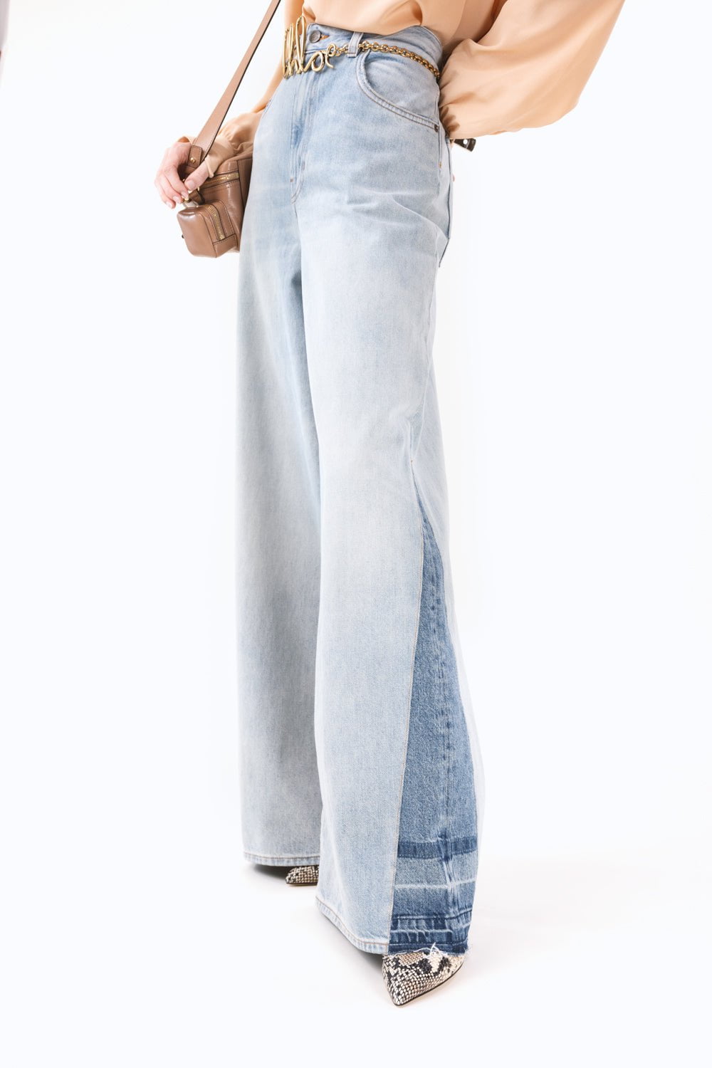 CHLOÉ-Wide Leg Jeans-