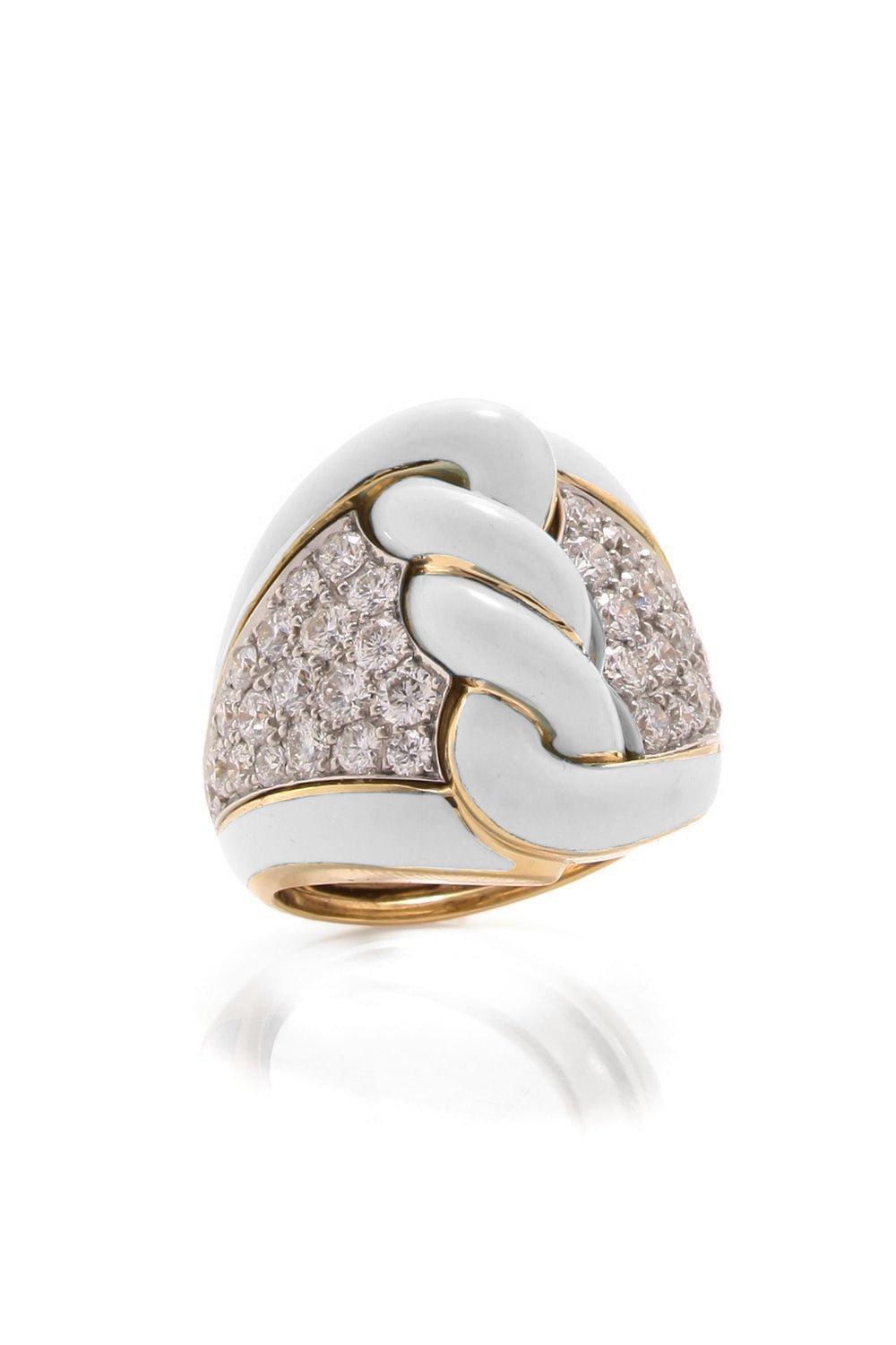 Diamond Rope Ring-YELLOW GOLD-6.5-JEWELRYFINE JEWELRING-DAVID WEBB