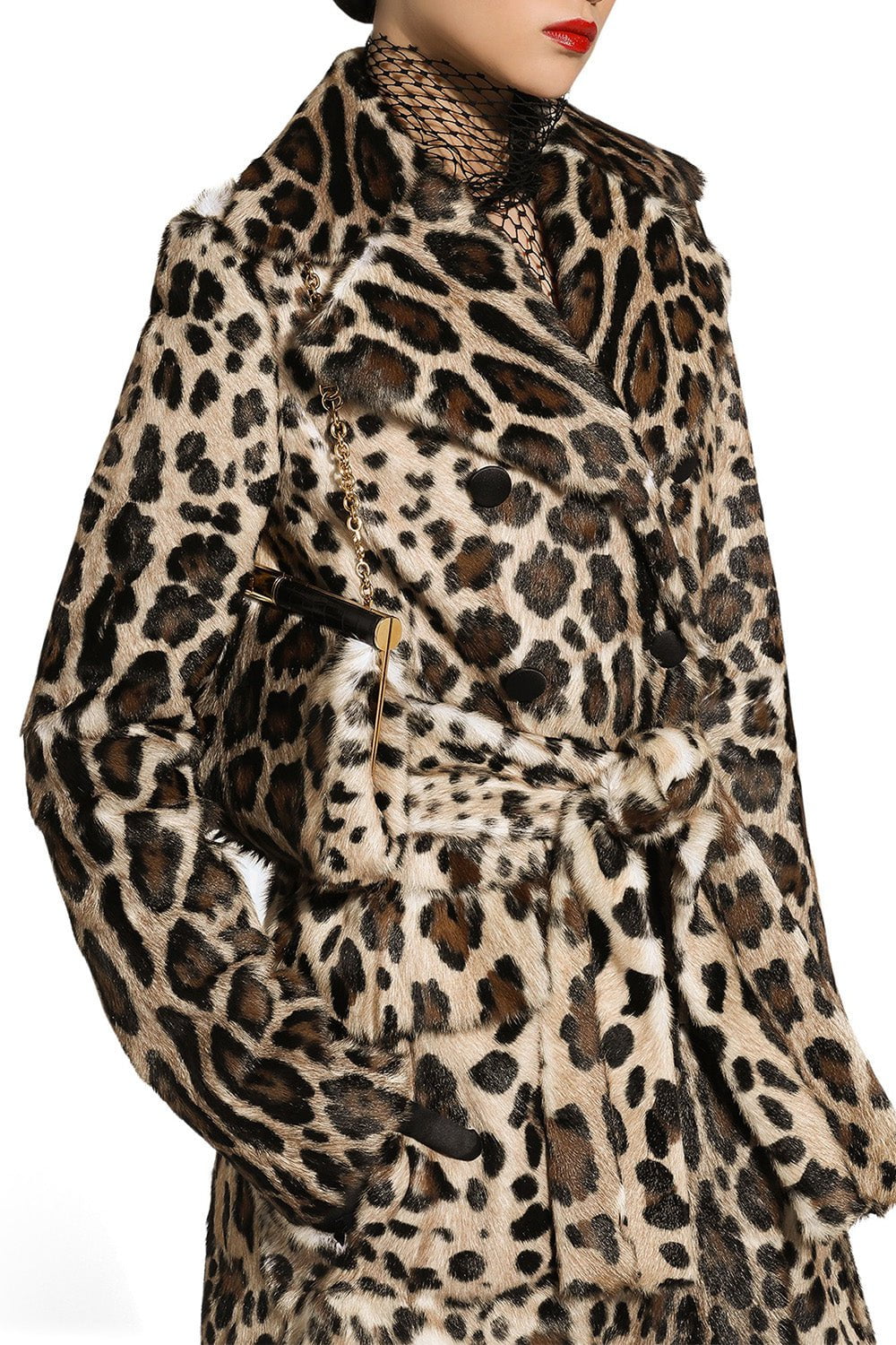 DOLCE & GABBANA-Large Marlene Bag - Leopard-LEO