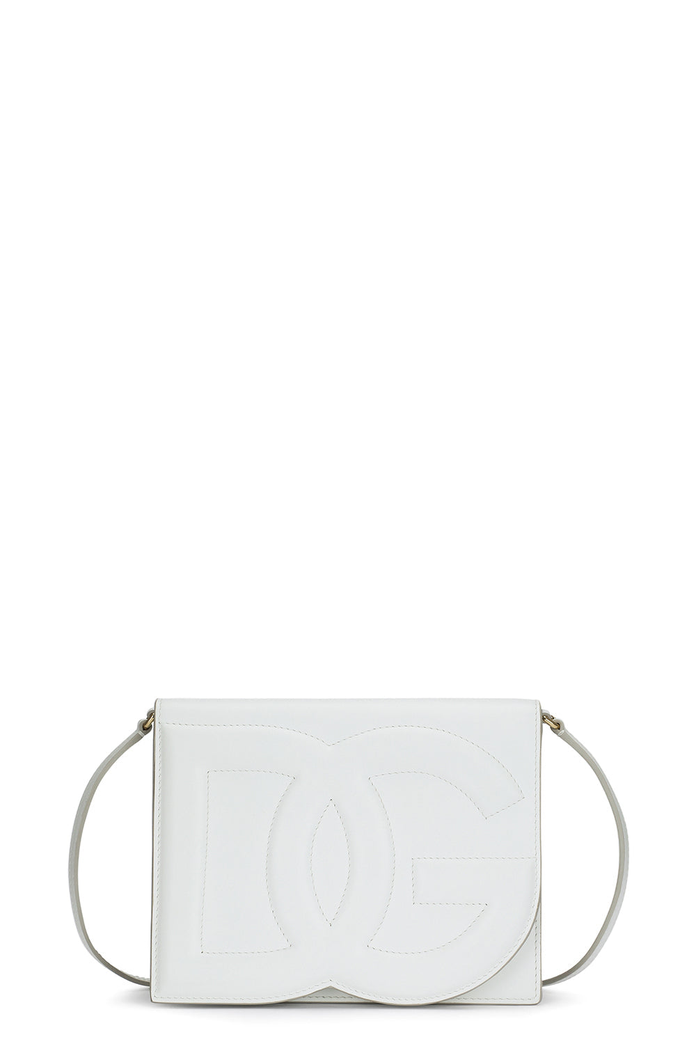 DG LOGO CROSSBODY BAG - OPTICAL WHITE