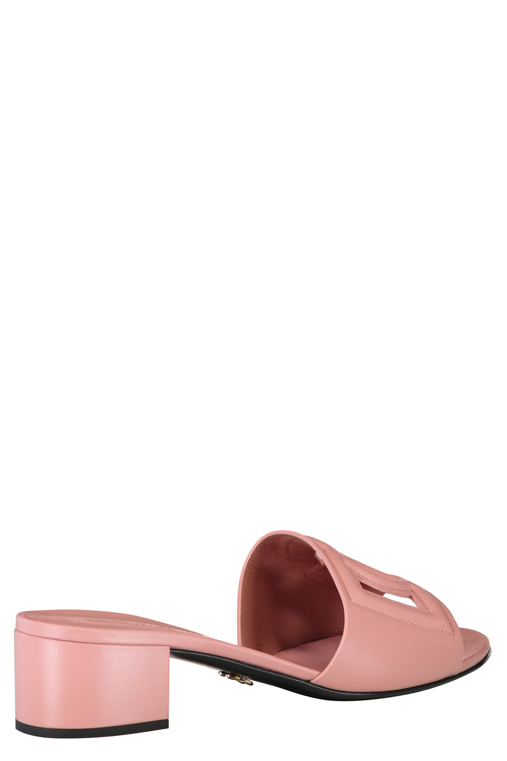 DG Logo Sliders - Rosa-ROSA-35.5-SHOEMULE-DOLCE & GABBANA