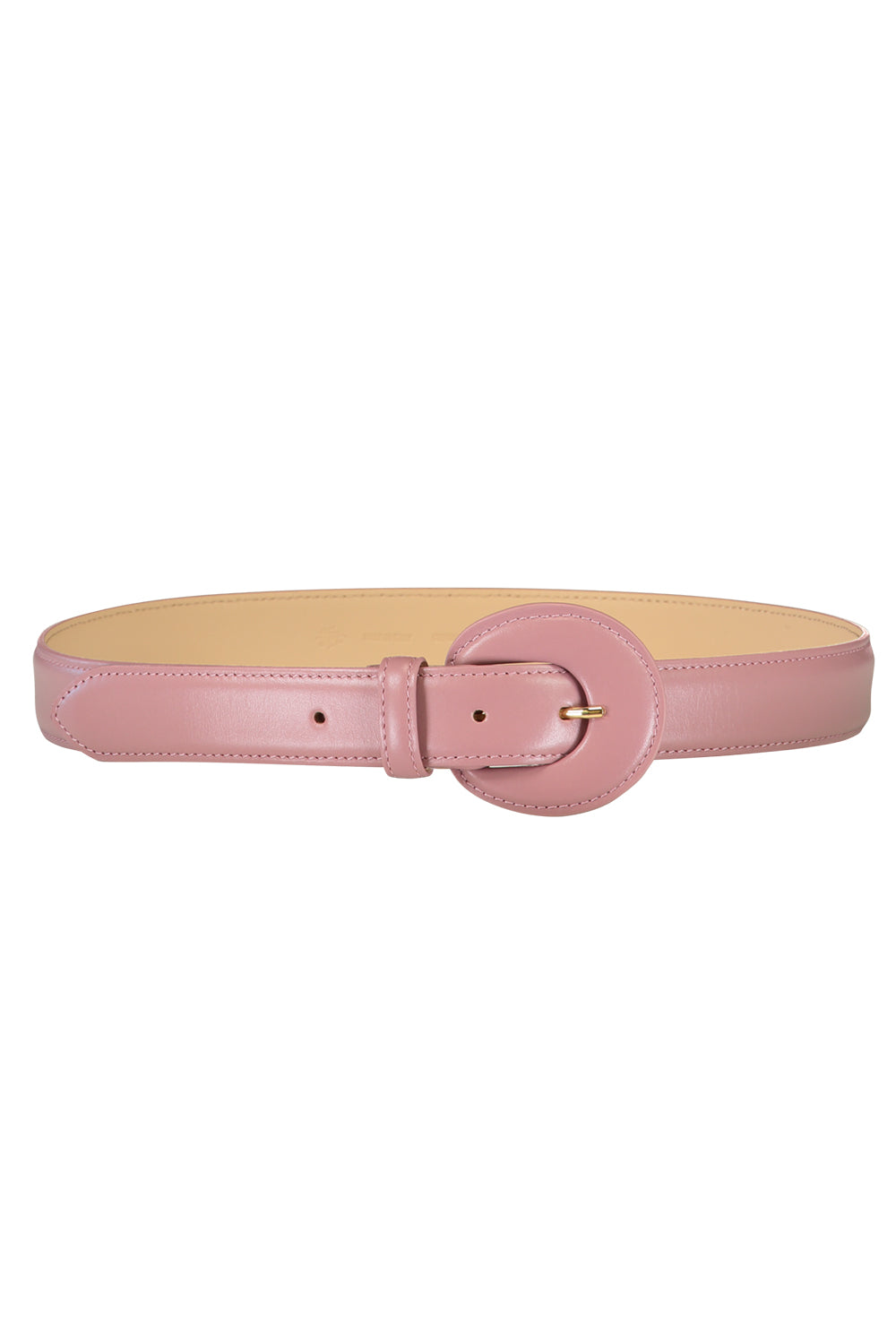 Circle Bucklet Belt - Rose-ROSE-75-ACCESSORIEBELTS-ELEVENTY