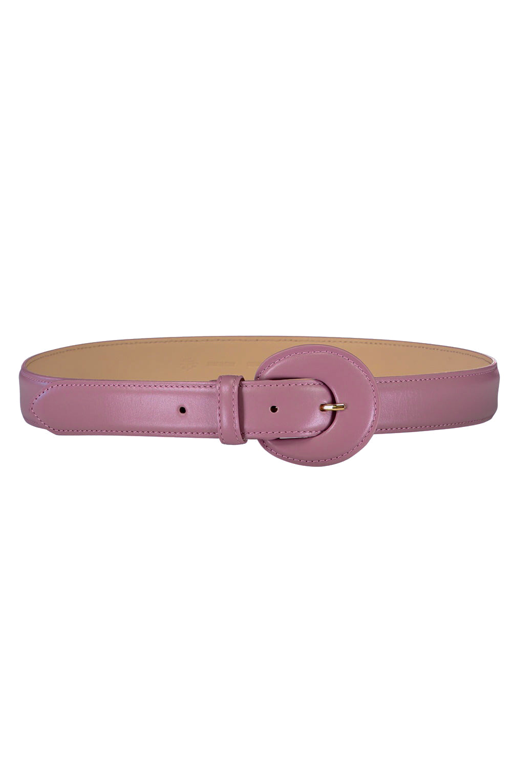 Circle Bucklet Belt - Rose