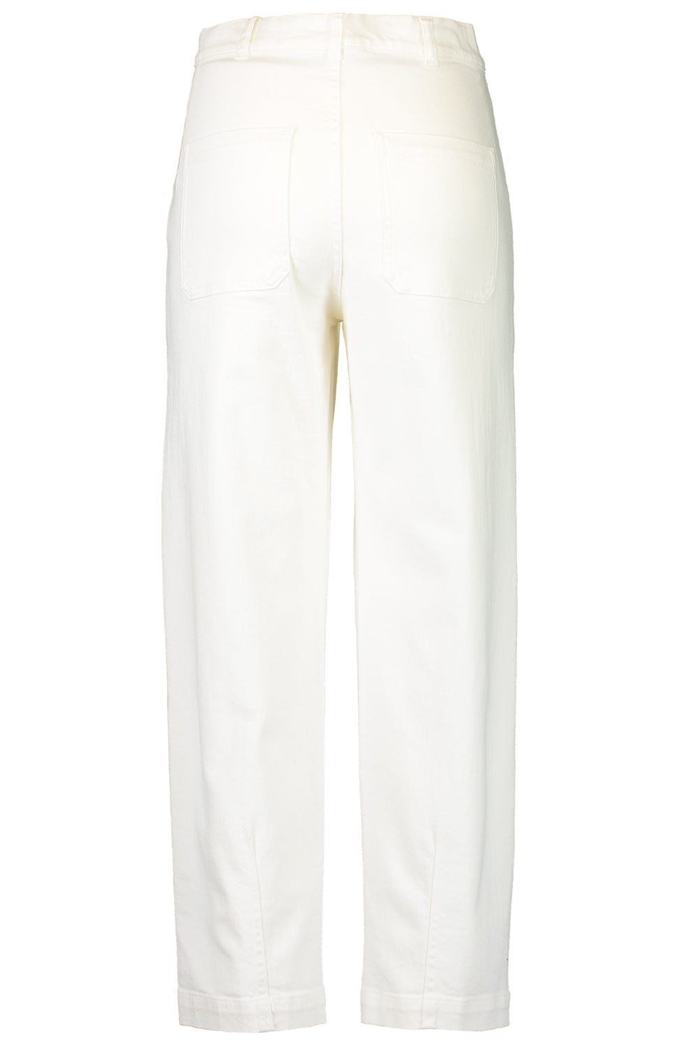 Cropped Jean - White-WHITE-36-CLOTHINGPANTCROPPED-ELEVENTY