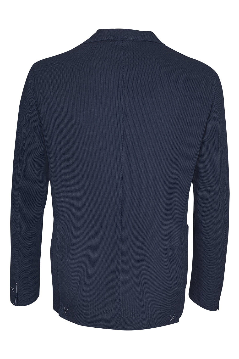 ELEVENTY-Single Breasted Soft Jacket - Blue-