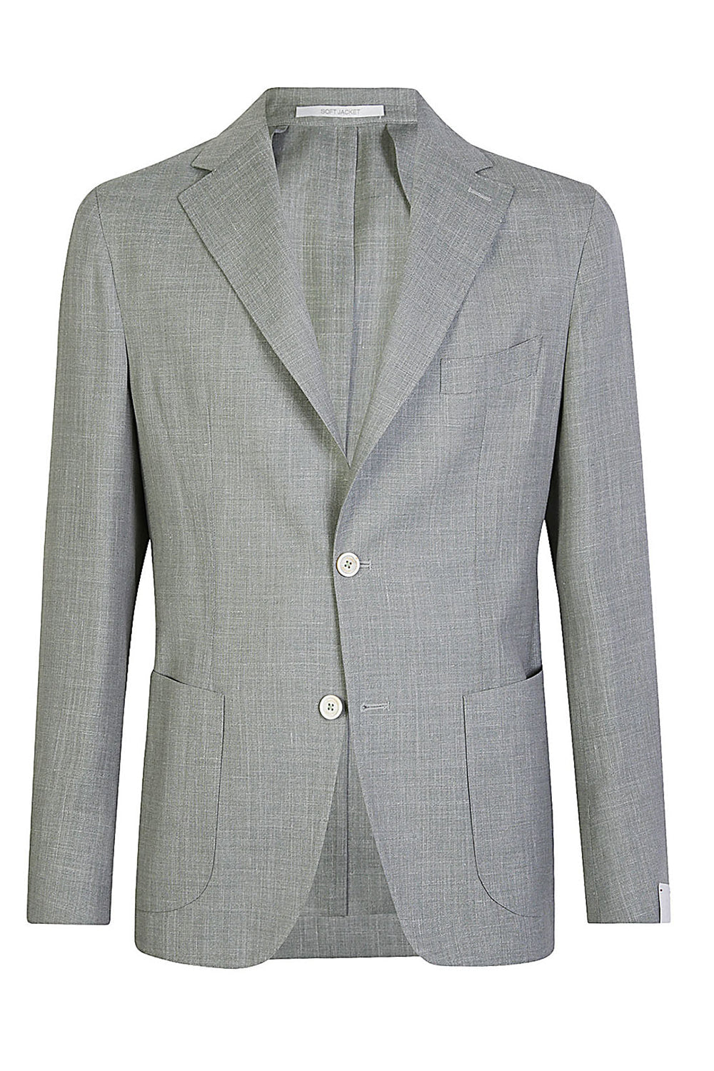 Single Breasted Blazer - Military Green-MILITARY-48-MENSCLOTHINGJACKET-ELEVENTY