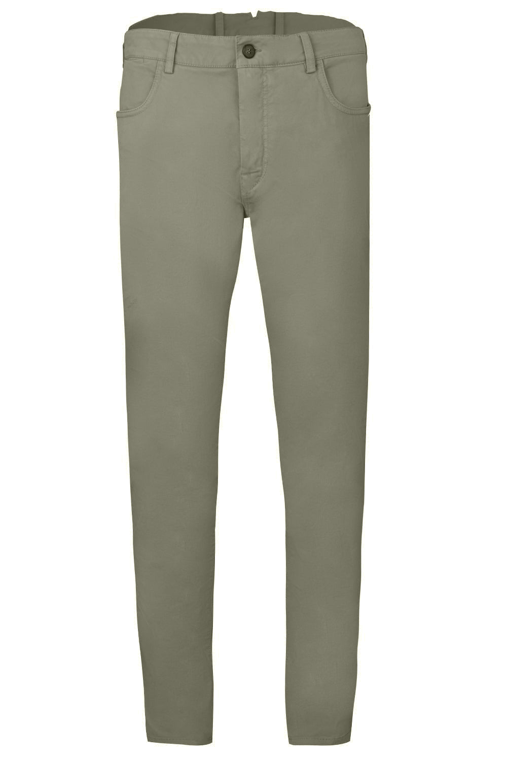 Stretch Chino Pant - Military-MILITARY-30-MENSCLOTHINGPANTS-ELEVENTY