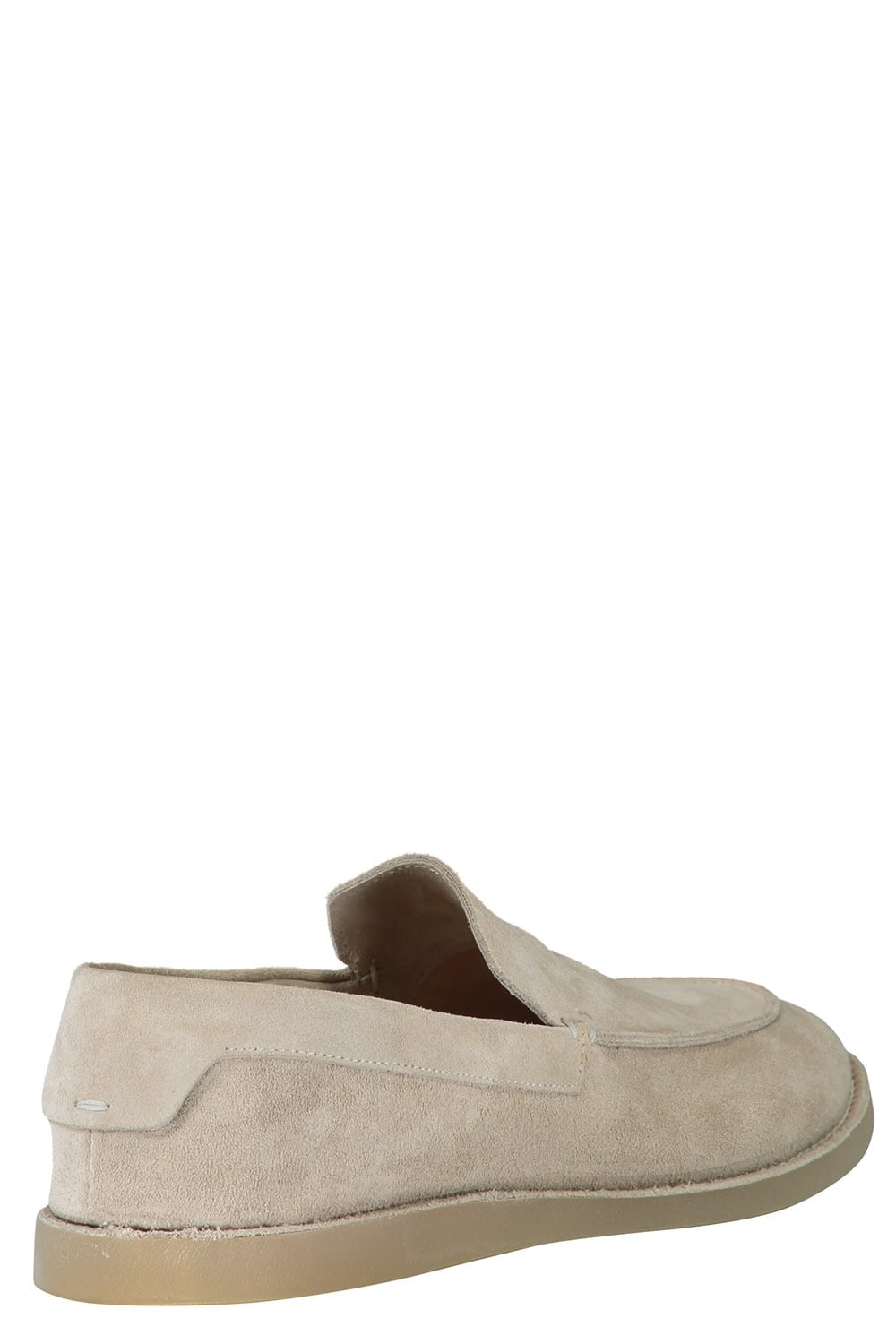 ELEVENTY-Suede Leather Loafer - Sabbia-