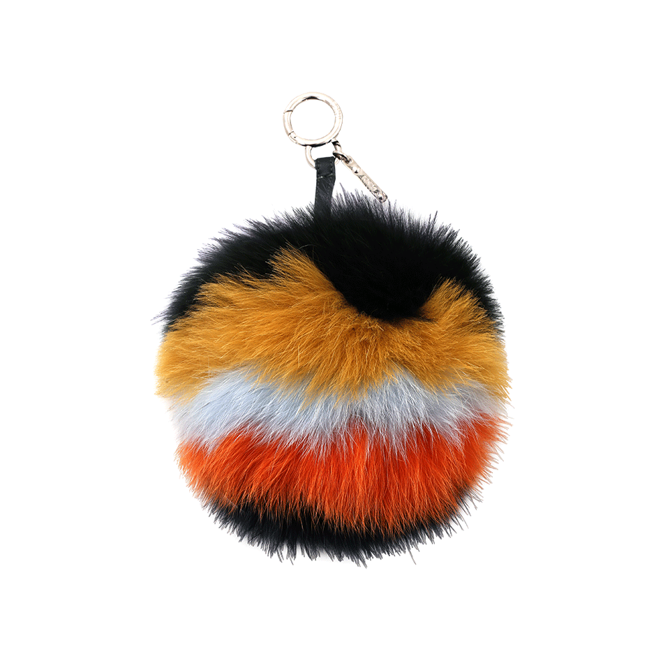 FENDI-PomPom Charm-GREEN