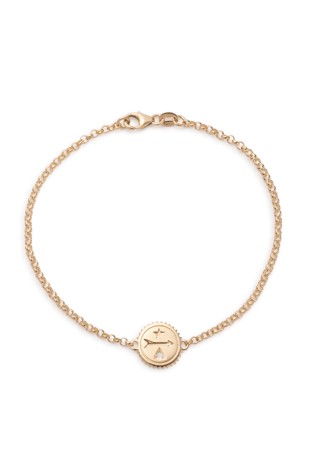 FOUNDRAE-Dream - Mini Stationary Bracelet-YELLOW GOLD