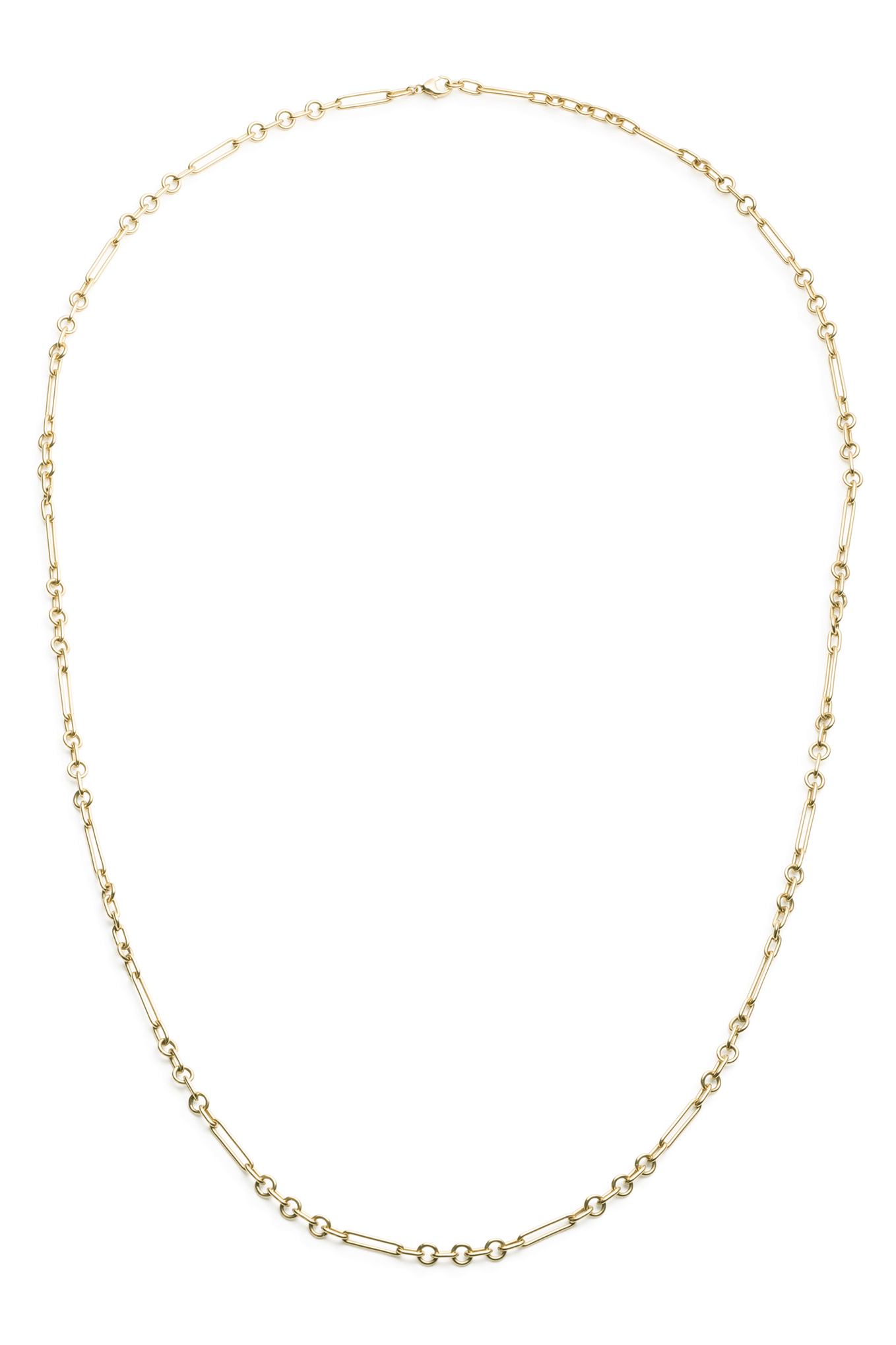 FOUNDRAE-36" Small Mixed Clip Chain-YELLOW GOLD