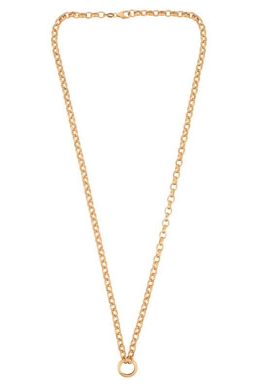 FOUNDRAE-Heavy Open Belcher Chain-YELLOW GOLD