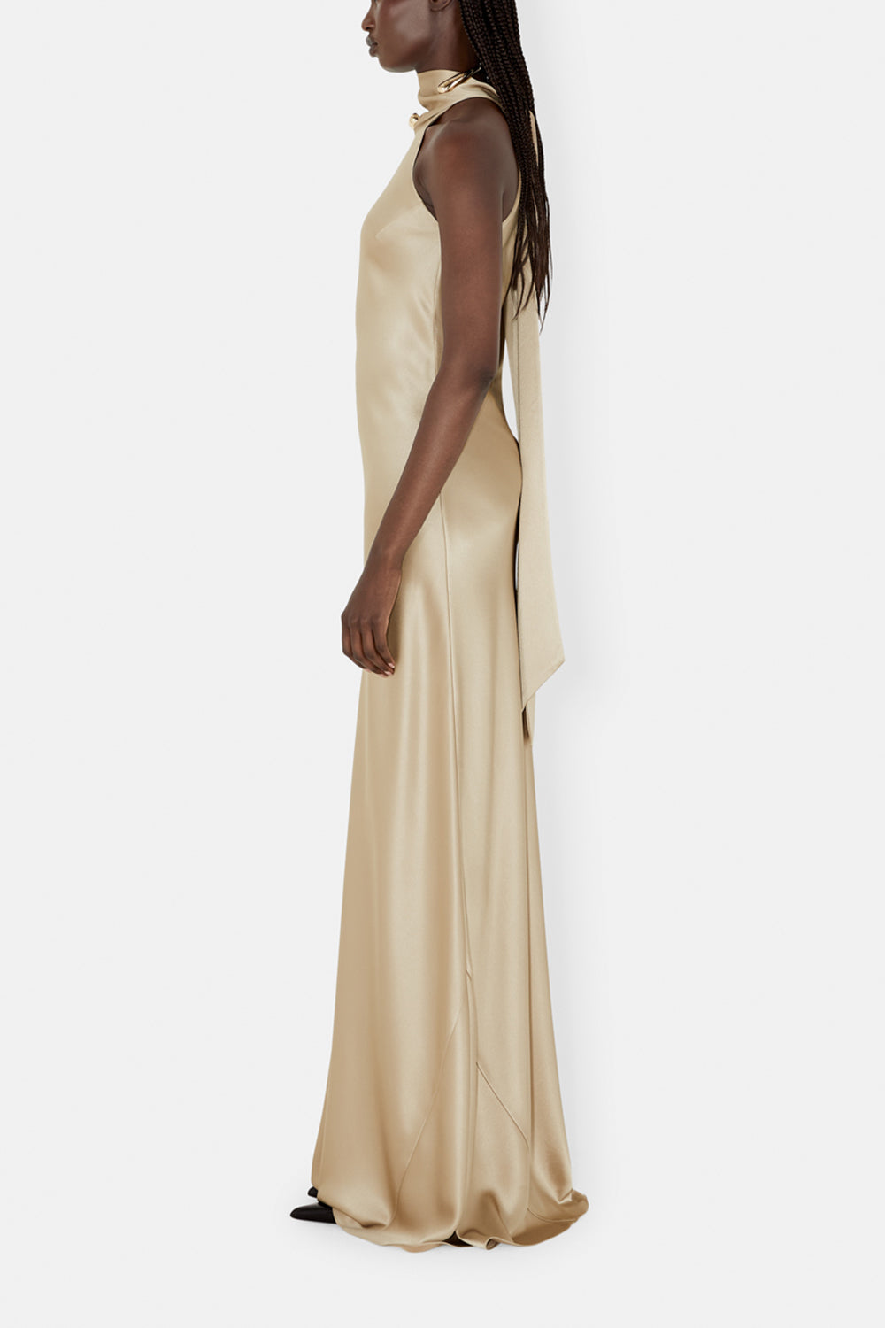 Sienna Gown - Sand-SAND-34-CLOTHINGDRESSGOWN-GALVAN LONDON