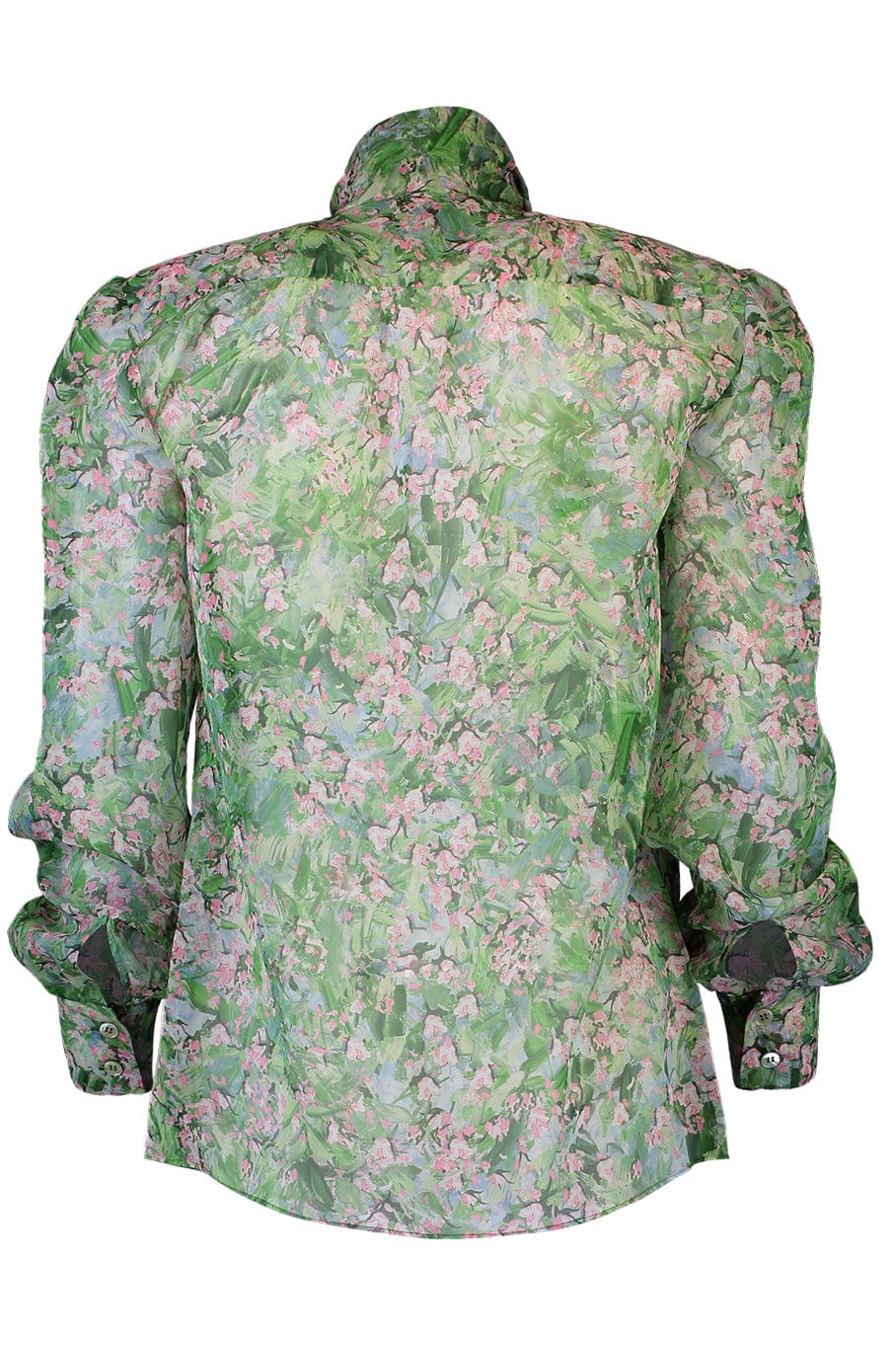 GIAMBATTISTA VALLI-Printed Georgette Blouse-