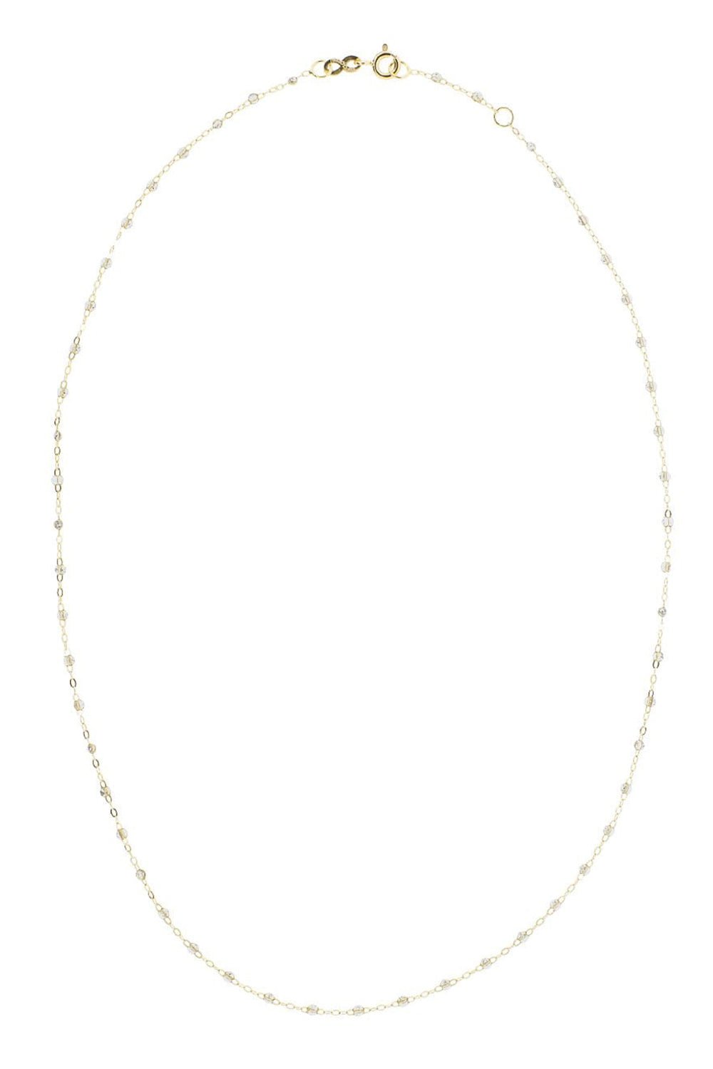 GIGI CLOZEAU-Classic Gigi Necklace - 16.5in - White-