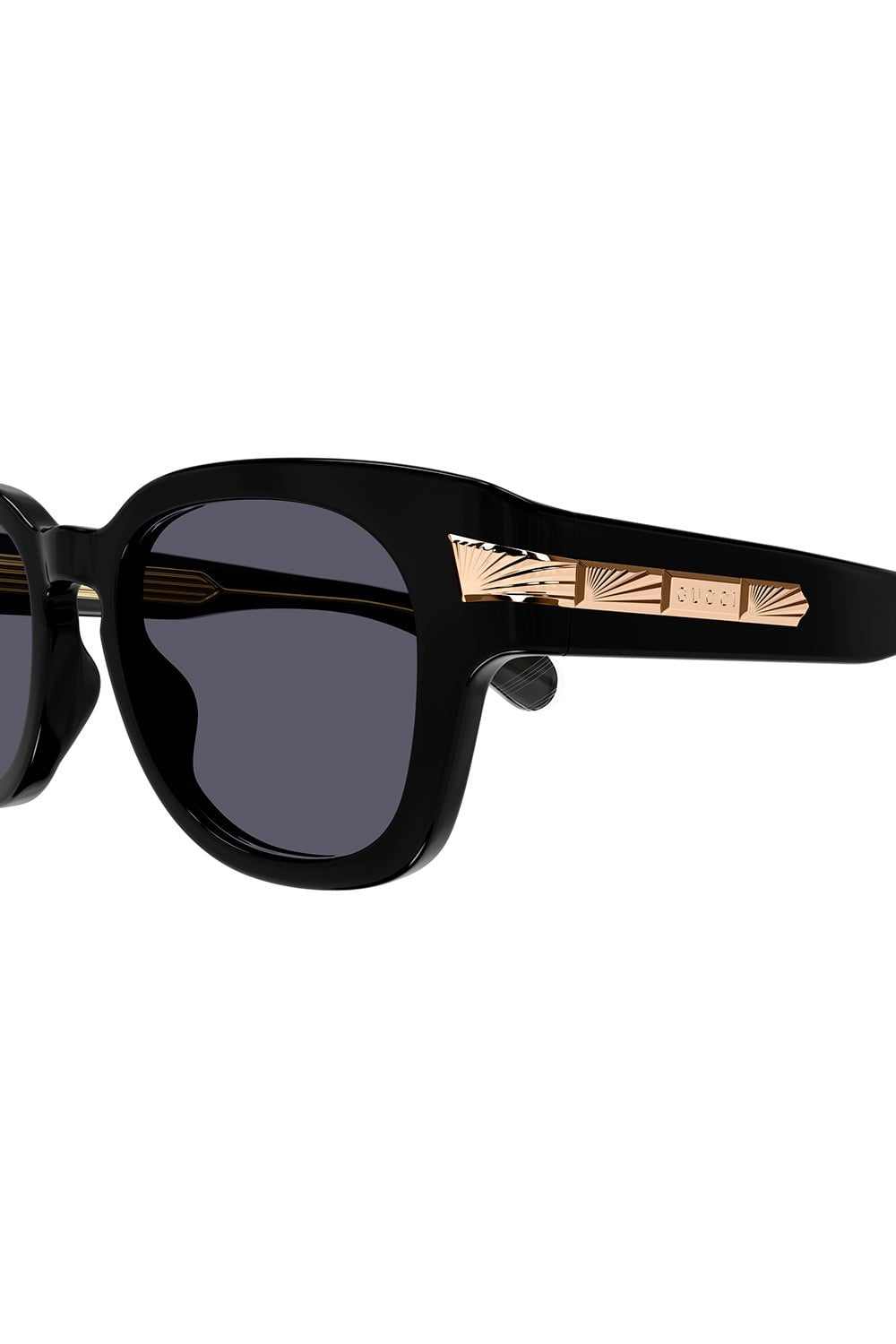 GUCCI-Panthos Sunglasses-BLK/GREY