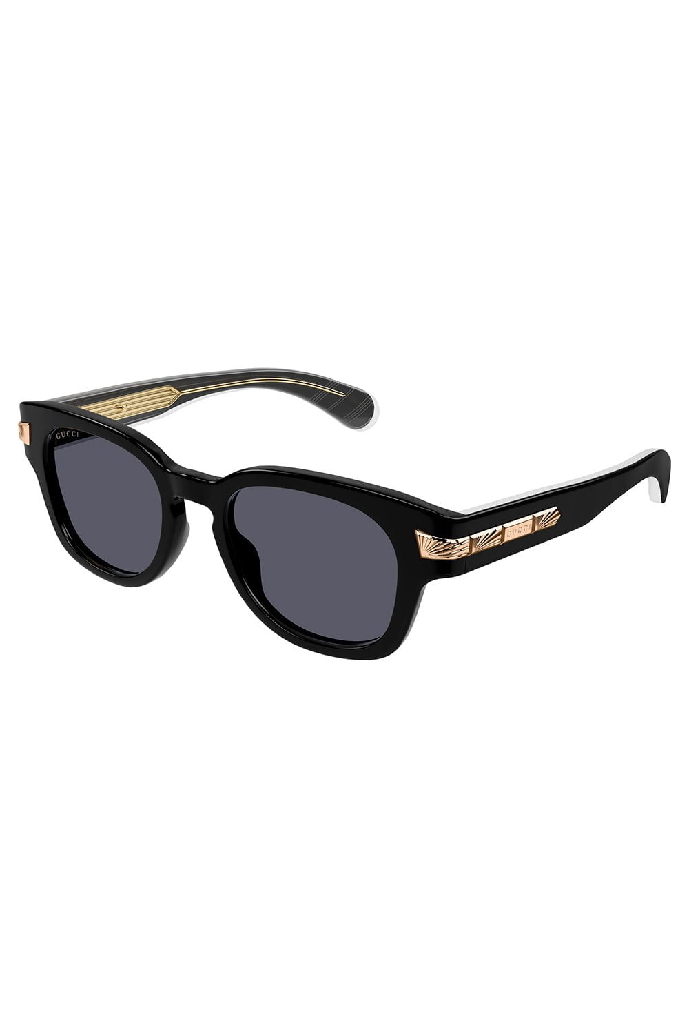 GUCCI-Panthos Sunglasses-BLK/GREY