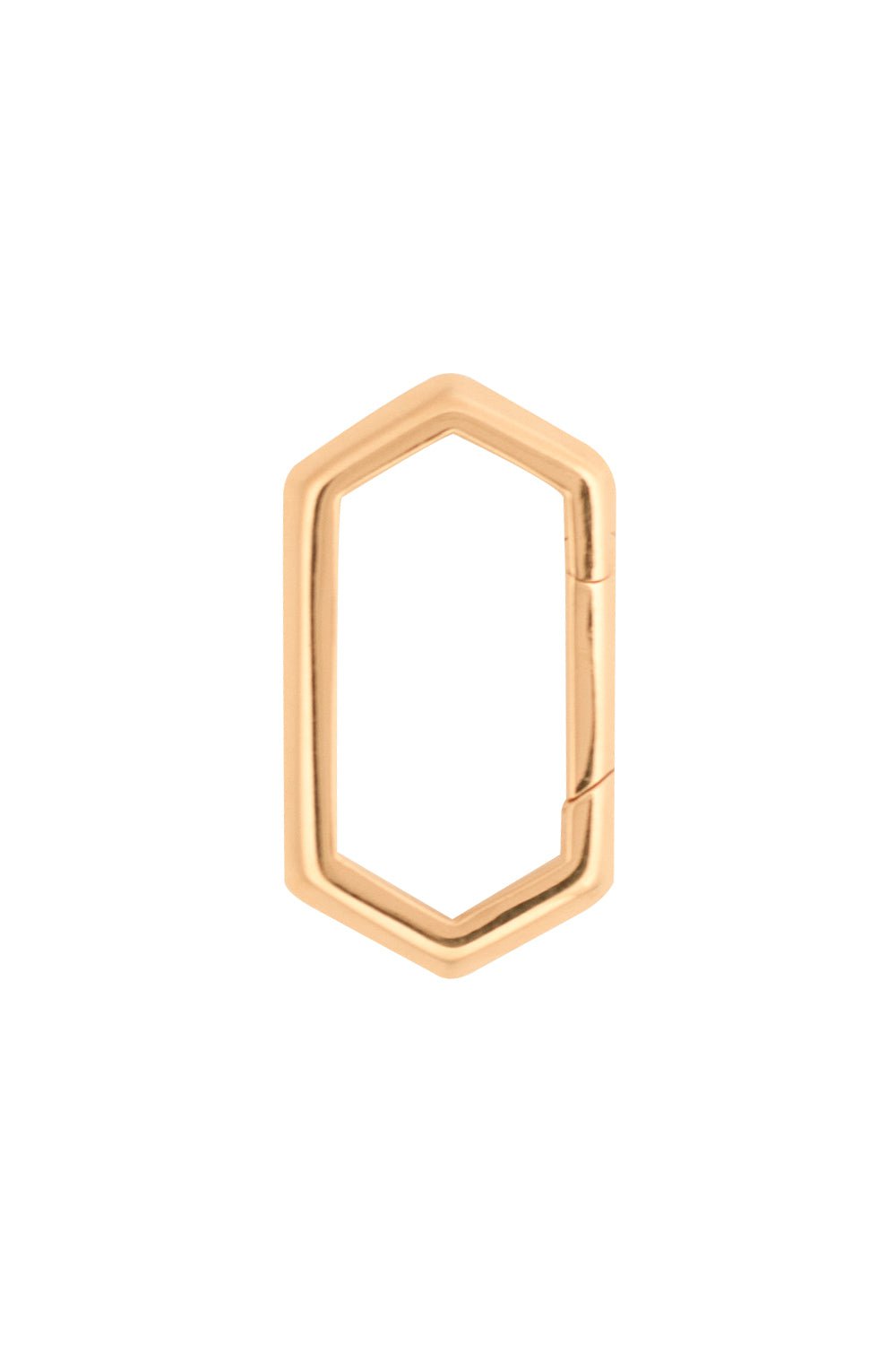 HARWELL GODFREY-XL Elongated Hexagon Foundation-YELLOW GOLD