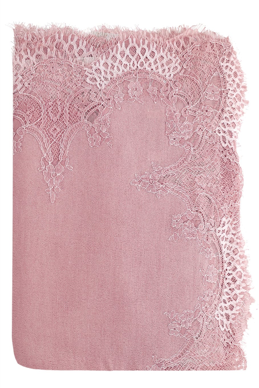 JANAVI INDIA-Lace Scarf - Blush-BLUSH/TO