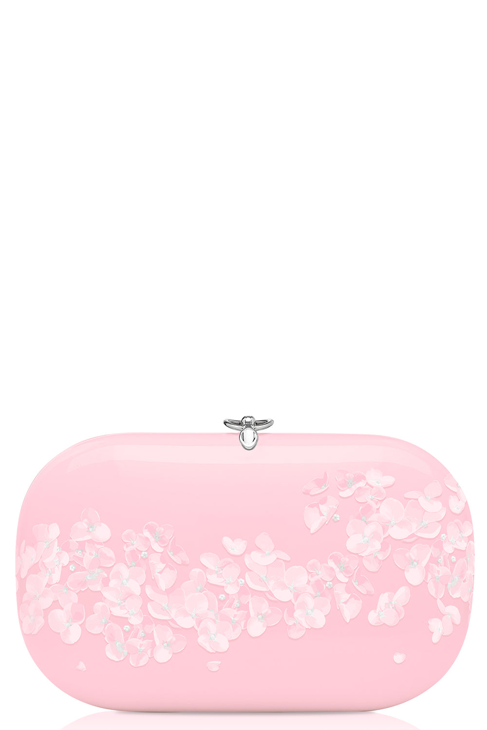 Elina Plus Clutch - Baby Pink Blossom-BABYPINK-O/S-HANDBAGCLUTCHES-JEFFREY LEVINSON