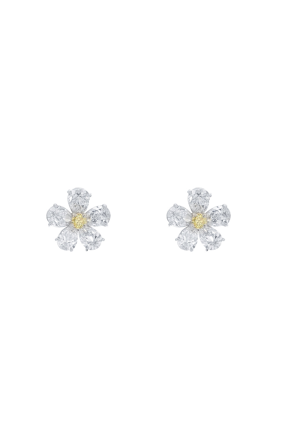 Floral Motif Earrings