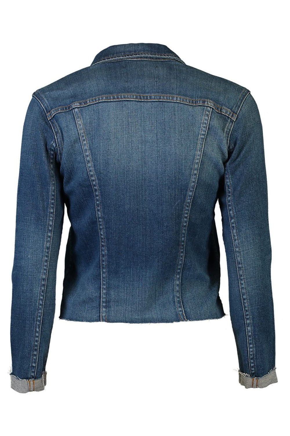 L'AGENCE-Janelle Raw Denim Jacket-